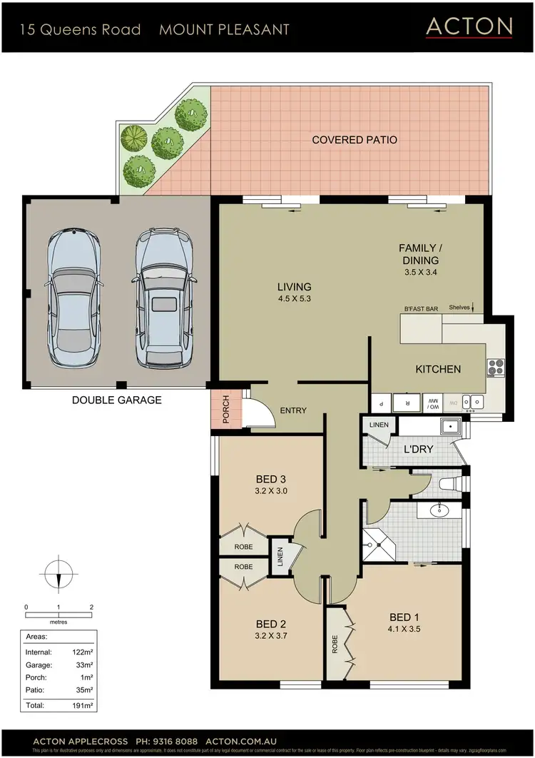 Floorplan of Homely house listing, 15 Queens Road, Mount Pleasant WA 6153