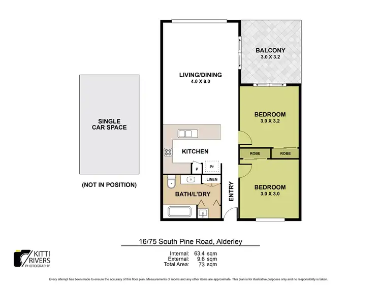 Floorplan of Homely unit listing, 16/75 South Pine Road, Alderley QLD 4051