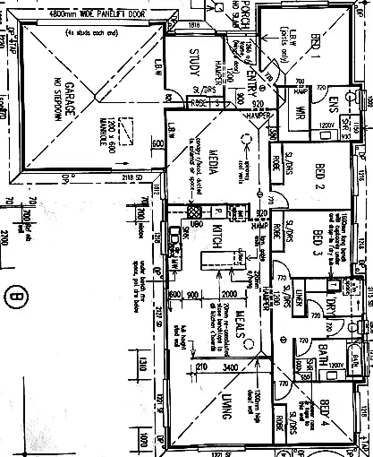 Floorplan of Homely rural property listing, 4 Mallee Court, Plainland QLD 4341