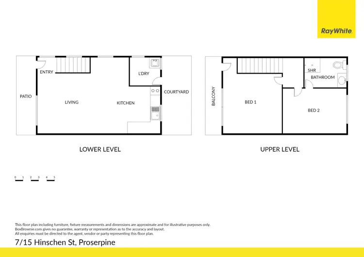 Floorplan of Homely unit listing, 7/15 Hinschen Street, Proserpine QLD 4800