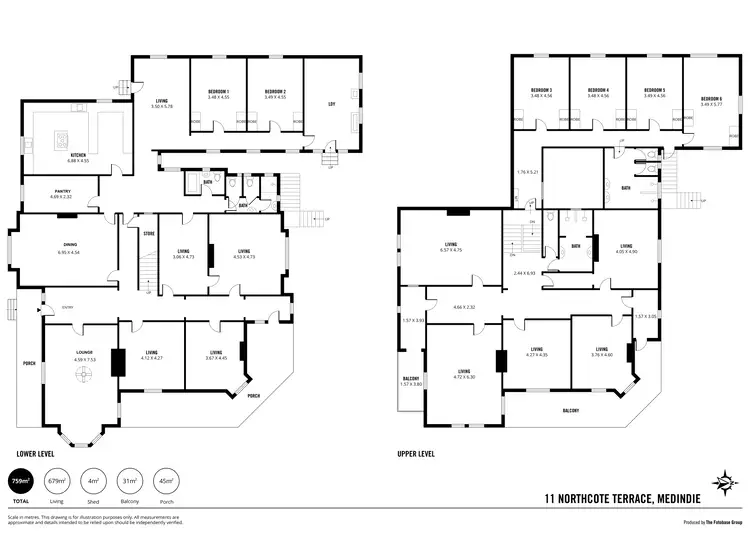 Floorplan of Homely house listing, 11 Northcote Terrace, Medindie SA 5081