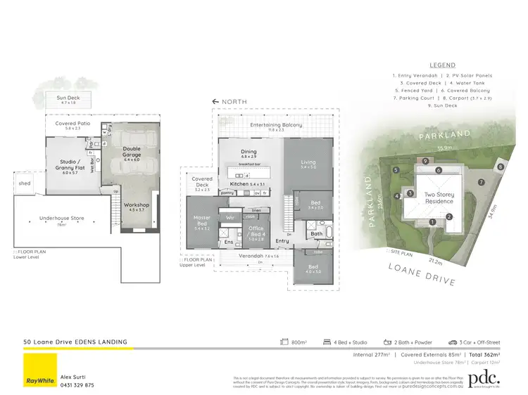 Floorplan of Homely house listing, 50 Loane Drive, Edens Landing QLD 4207
