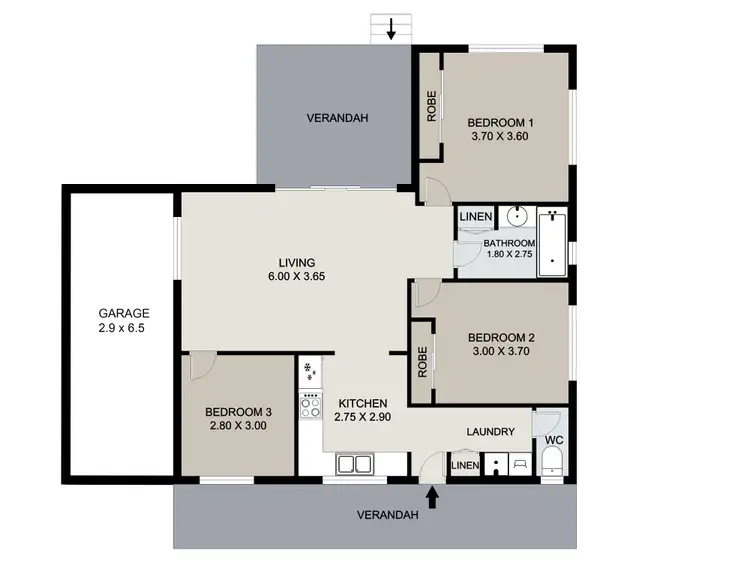Floorplan of Homely house listing, 19 Rossella Street, West Gladstone QLD 4680