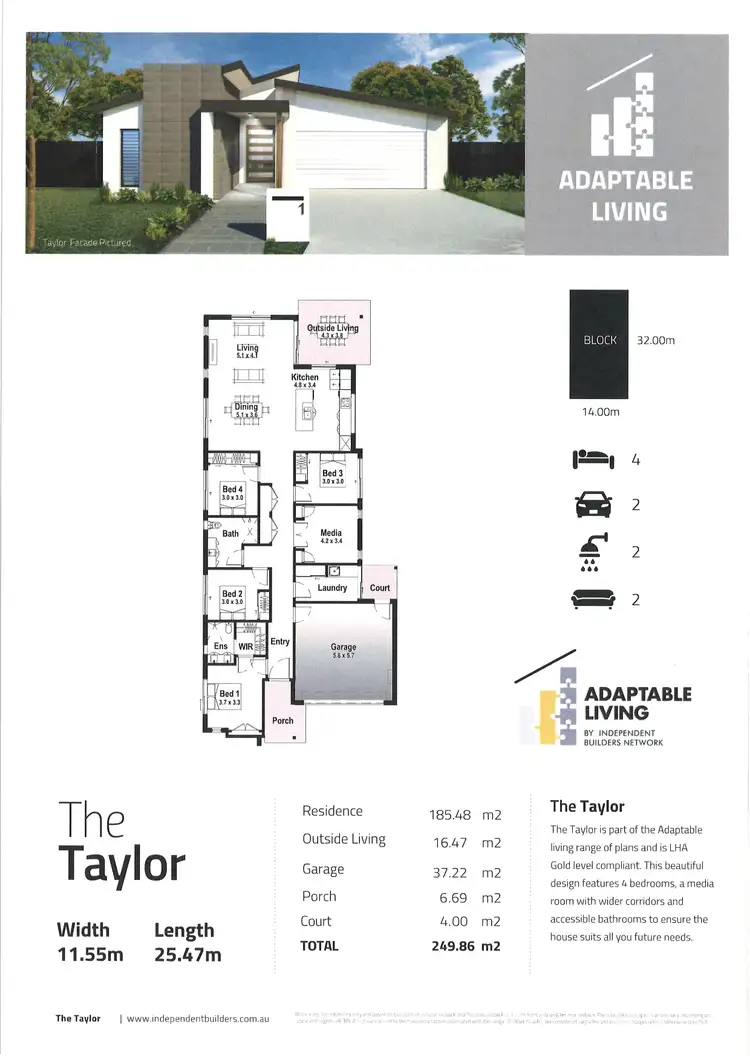 Floorplan of Homely house listing, 29 Olive Avenue, Greenbank QLD 4124
