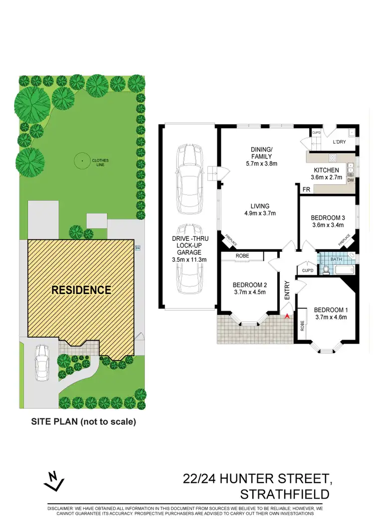 Floorplan of Homely house listing, 22-24 Hunter Street, Strathfield NSW 2135