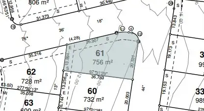 Floorplan of Homely land listing, 40 Habitat Way, Lennox Head NSW 2478
