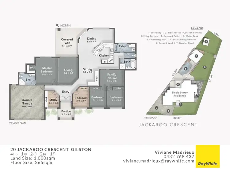 Floorplan of Homely house listing, 20 Jackaroo Crescent, Gilston QLD 4211