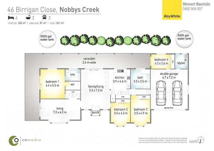 Floorplan of Homely rural property listing, 15/16-22 Birrigan Close, Nobbys Creek NSW 2484