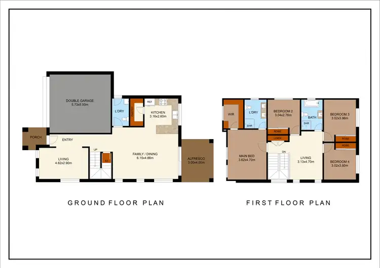 Floorplan of Homely house listing, 12B Nader Place, Horningsea Park NSW 2171