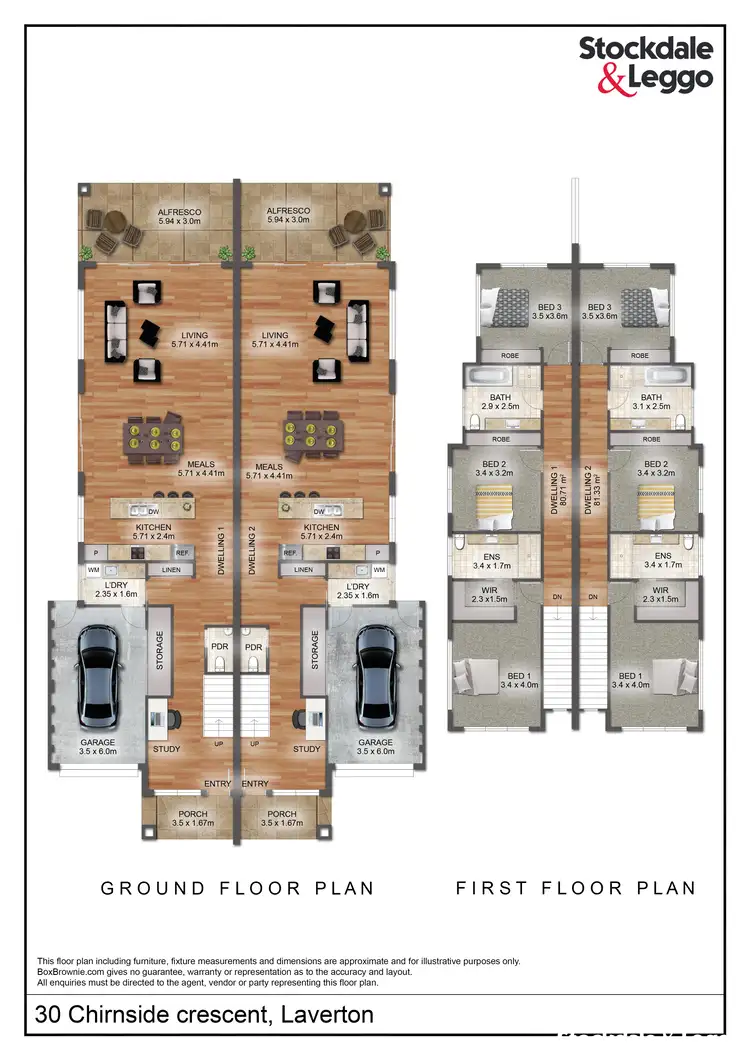 Floorplan of Homely house listing, 30 Chirnside Crescent, Laverton VIC 3028