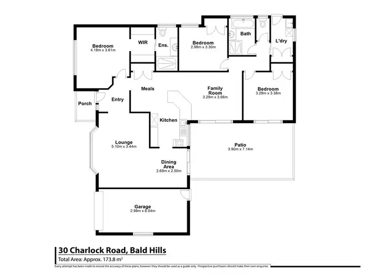 Floorplan of Homely house listing, 30 Charlock Road, Bald Hills QLD 4036