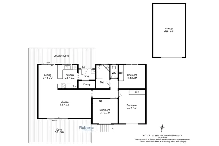 Floorplan of Homely house listing, 11 Chamberlain Street, Ulverstone TAS 7315