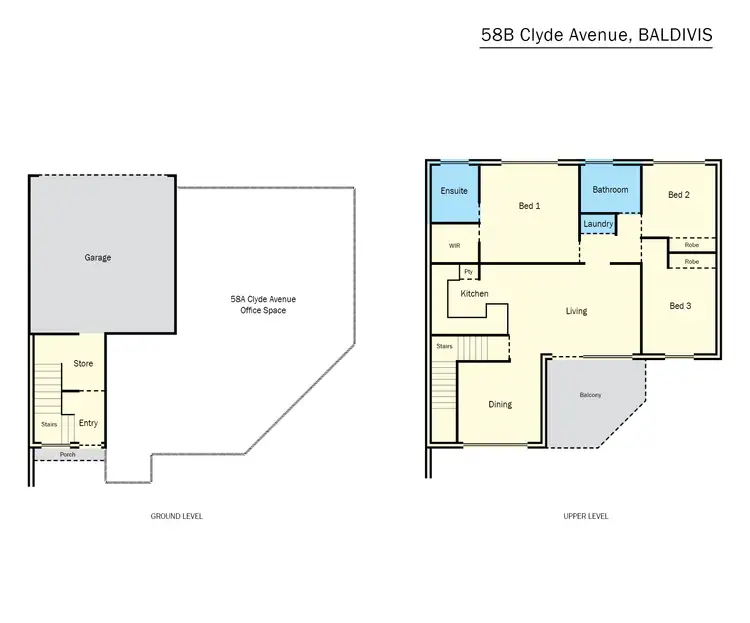 Floorplan of Homely apartment listing, 58B Clyde Avenue, Baldivis WA 6171