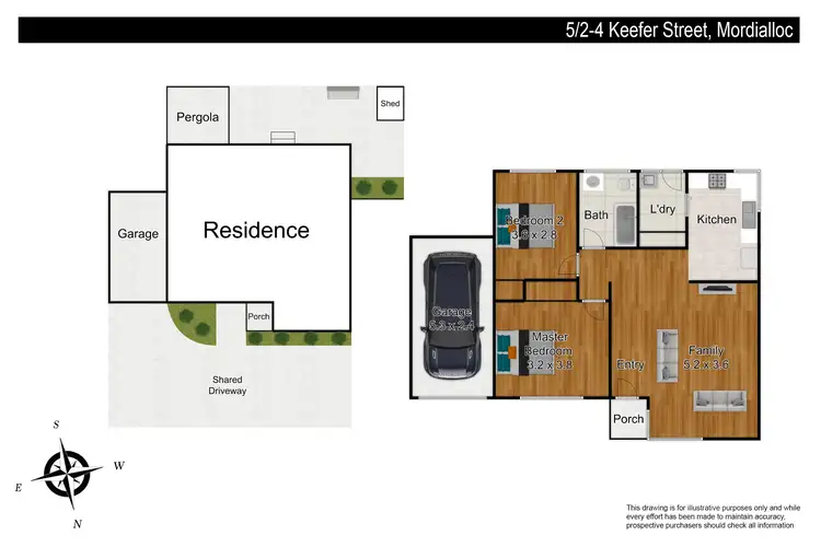 Floorplan of Homely house listing, 5/2-4 Keefer Street, Mordialloc VIC 3195