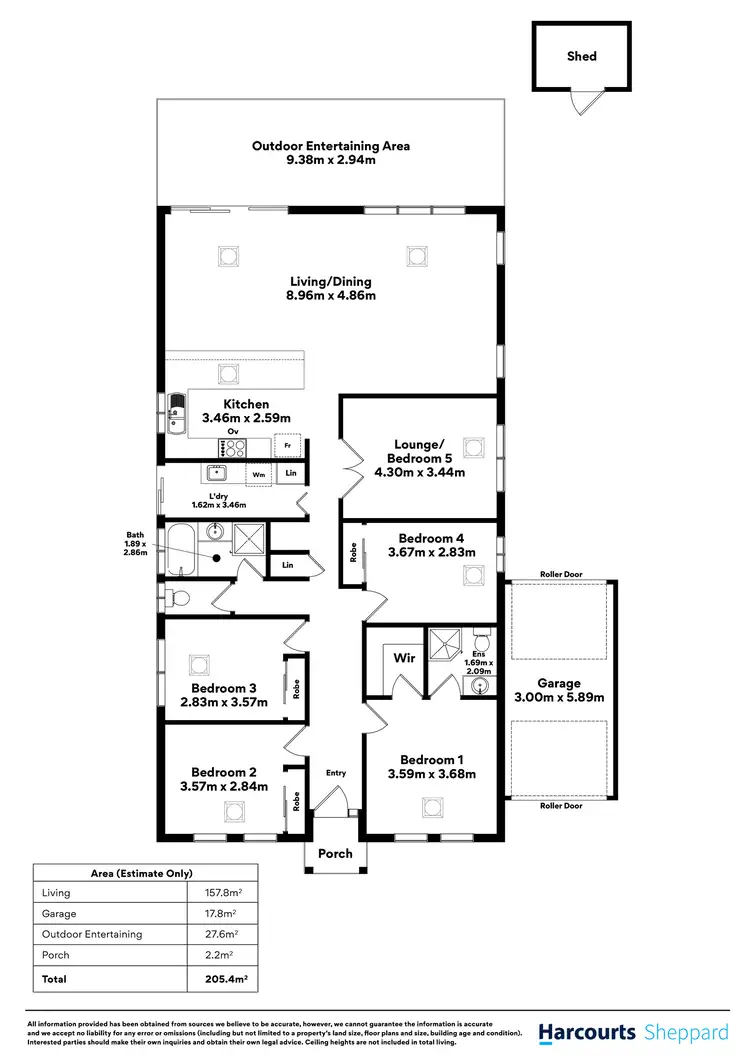 Floorplan of Homely house listing, 3 Moseley Street, Mansfield Park SA 5012