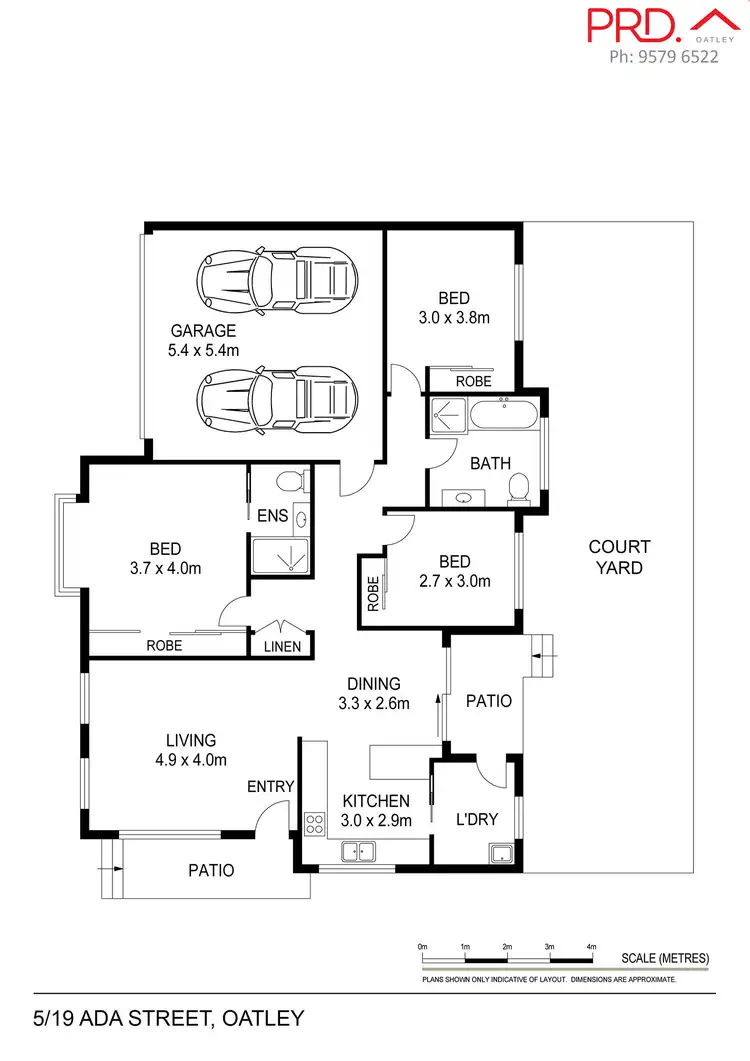 Floorplan of Homely villa listing, 5/19-21 Ada Street, Oatley NSW 2223