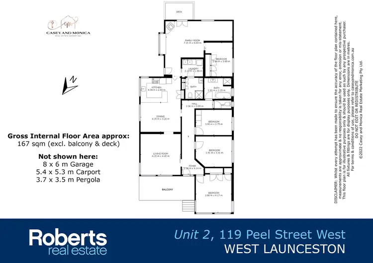 Floorplan of Homely house listing, 2/119 Peel Street West, West Launceston TAS 7250