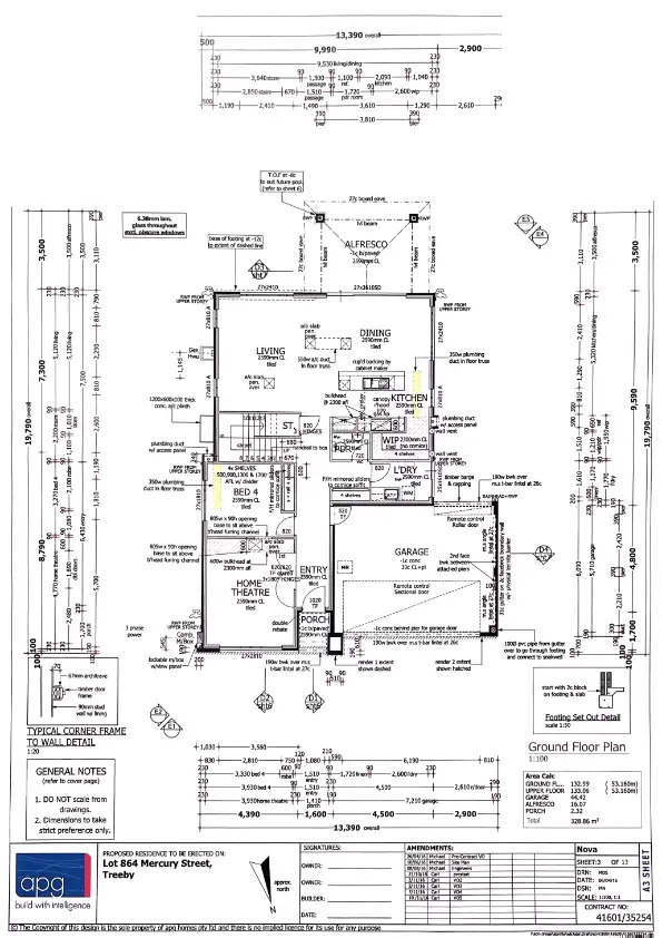 Floorplan of Homely house listing, 11 Mercury Street, Treeby WA 6164