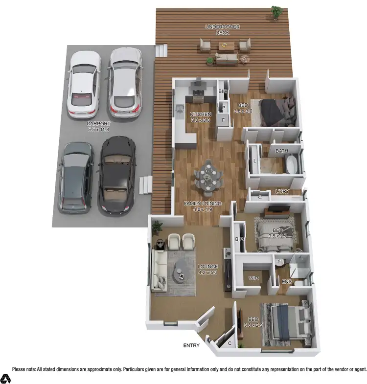 Floorplan of Homely house listing, 11 Emily Close, Pakenham VIC 3810
