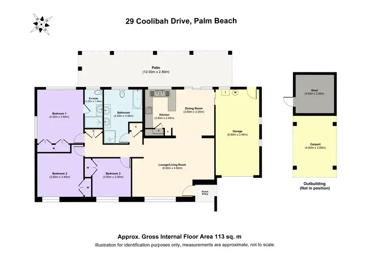 Floorplan of Homely house listing, 29 Coolibah Drive, Palm Beach QLD 4221
