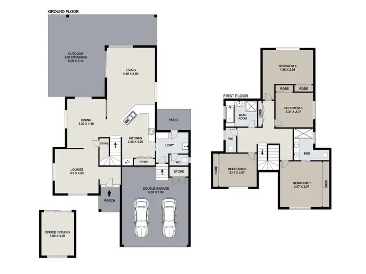 Floorplan of Homely house listing, 3 Myrtle Place, Albany Creek QLD 4035