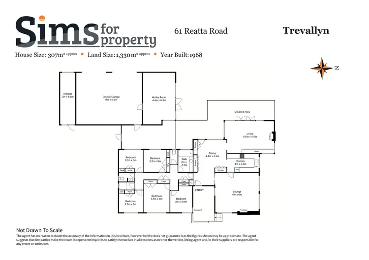 Floorplan of Homely house listing, 61-63 Reatta Road, Trevallyn TAS 7250