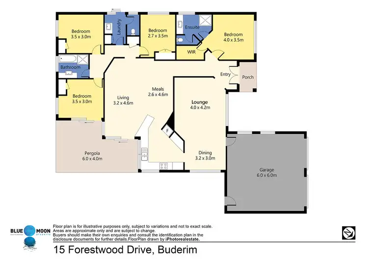 Floorplan of Homely house listing, 15 Forestwood Drive, Buderim QLD 4556