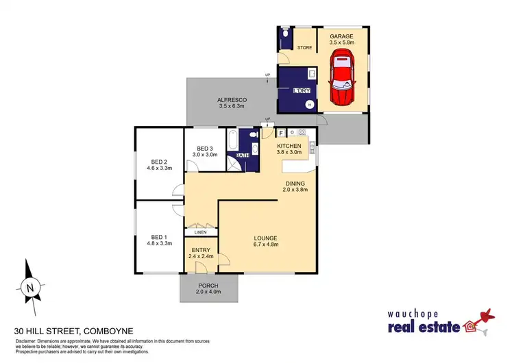 Floorplan of Homely house listing, 30 Hill Street, Comboyne NSW 2429