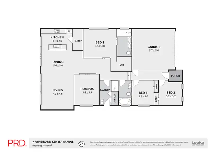 Floorplan of Homely house listing, 7 Rainbird Drive, Kembla Grange NSW 2526