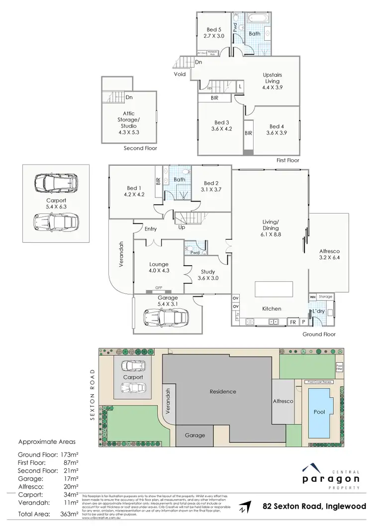 Floorplan of Homely house listing, 82 Sexton Road, Inglewood WA 6052
