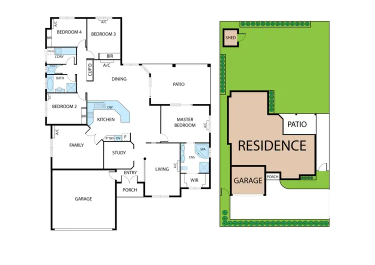 Floorplan of Homely house listing, 18 Eungella Court, Bushland Beach QLD 4818