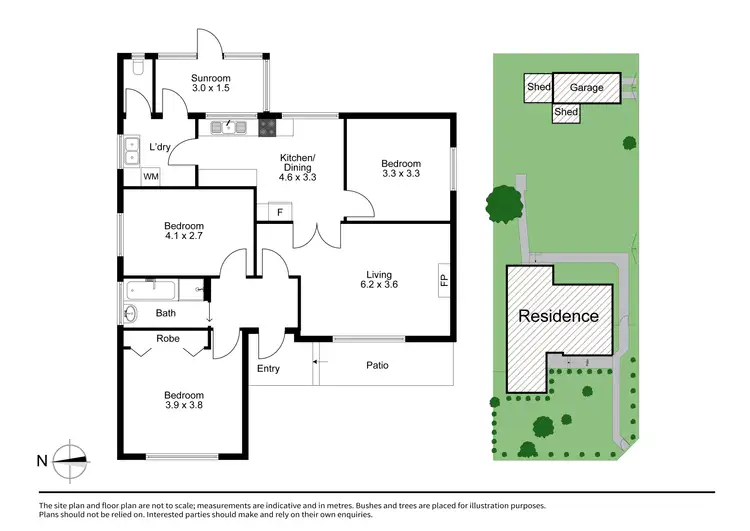 Floorplan of Homely house listing, 22 Belmont Avenue, Clayton VIC 3168