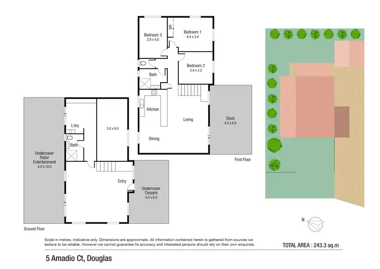 Floorplan of Homely house listing, 5 Amadio Court, Douglas QLD 4814