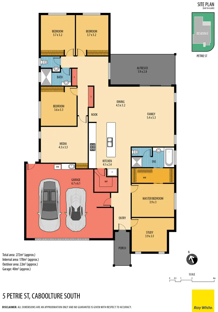 Floorplan of Homely house listing, 5 Petrie Street, Caboolture South QLD 4510