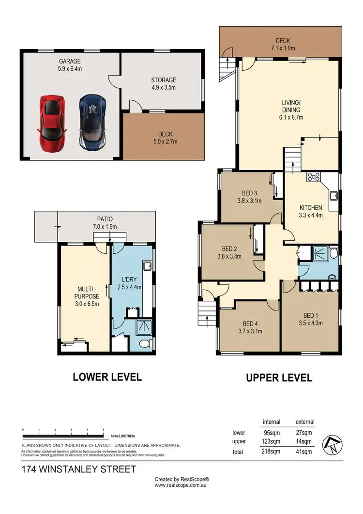 Floorplan of Homely house listing, 174 Winstanley Street, Carina Heights QLD 4152