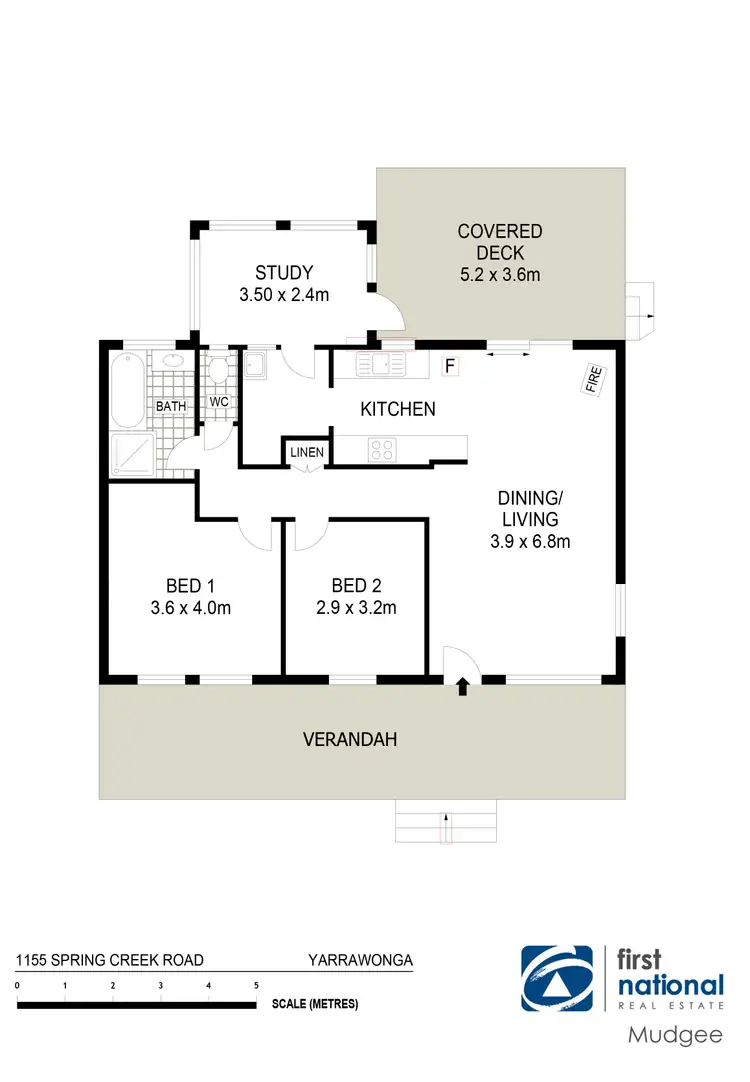 Floorplan of Homely rural property listing, 1155 Spring Creek Road, Mudgee NSW 2850