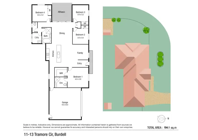 Floorplan of Homely house listing, 11-13 Tramore Circle, Burdell QLD 4818