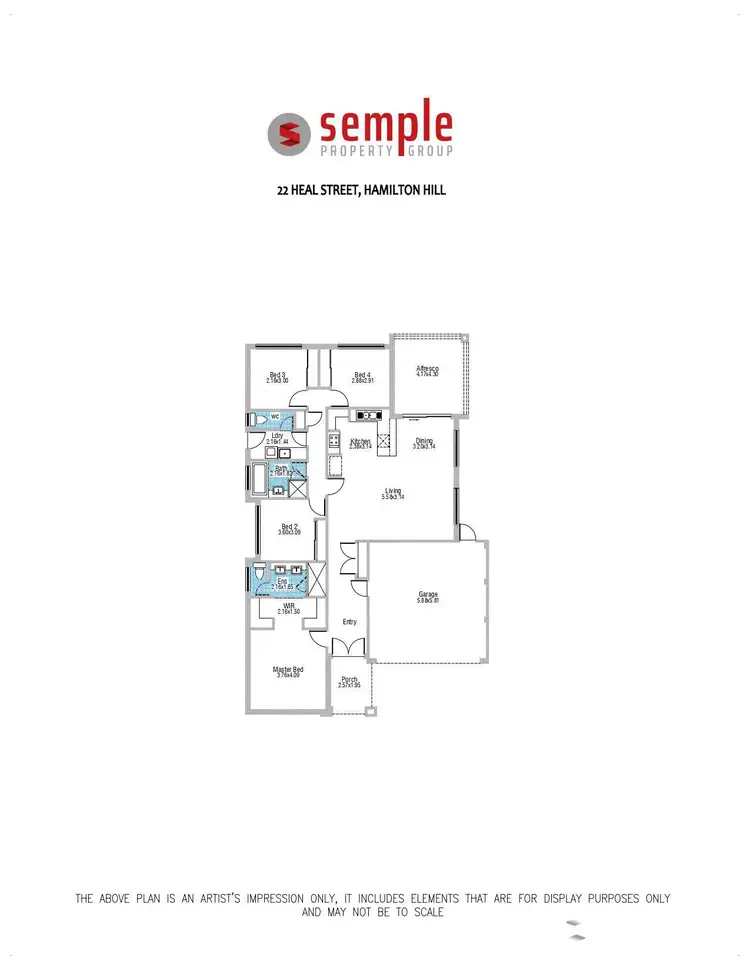Floorplan of Homely house listing, 22 Heal Street, Hamilton Hill WA 6163