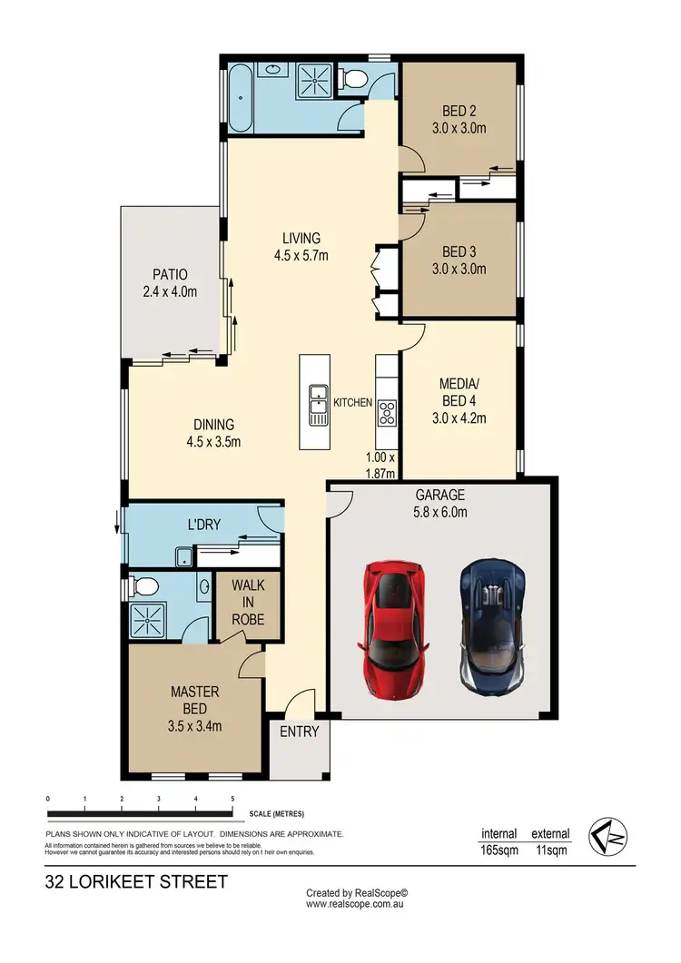 Floorplan of Homely house listing, 32 Lorikeet Street, Upper Kedron QLD 4055