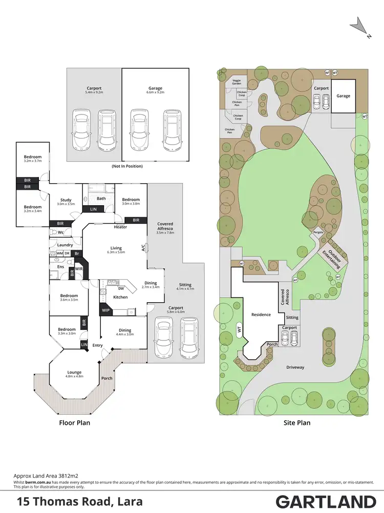 Floorplan of Homely house listing, 15 Thomas Road, Lara VIC 3212