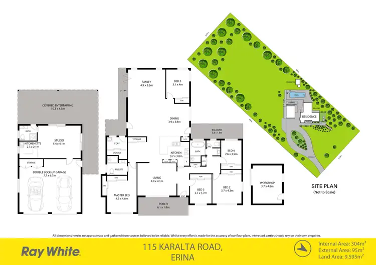 Floorplan of Homely rural property listing, 115 Karalta Road, Erina NSW 2250