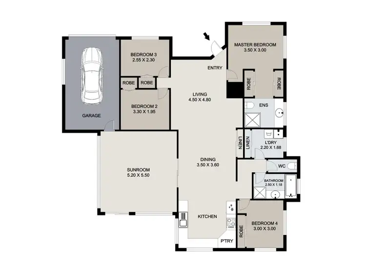 Floorplan of Homely house listing, 42 Coronation Drive, Tannum Sands QLD 4680