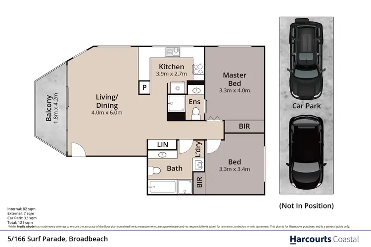 Floorplan of Homely apartment listing, 5/166 Surf Parade, Broadbeach QLD 4218