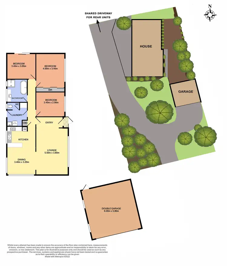 Floorplan of Homely unit listing, 1/5 Piper Road, Ferntree Gully VIC 3156