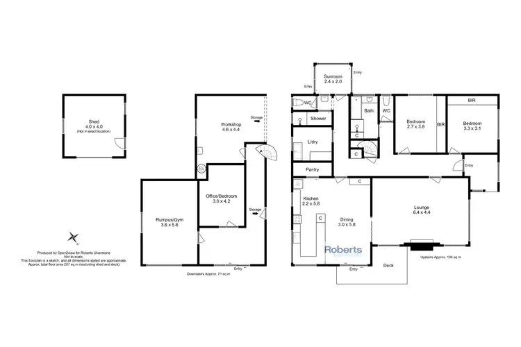 Floorplan of Homely rural property listing, 11 Revell Lane, Penguin TAS 7316
