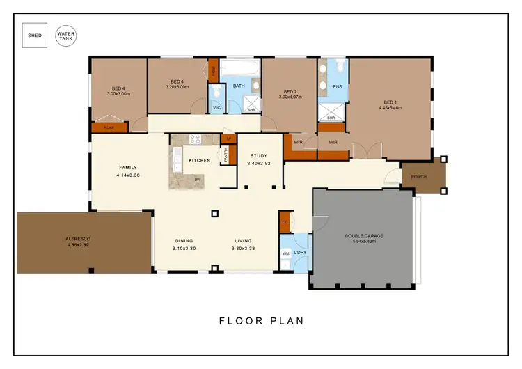 Floorplan of Homely house listing, 14 Wauchope Road, Carnes Hill NSW 2171