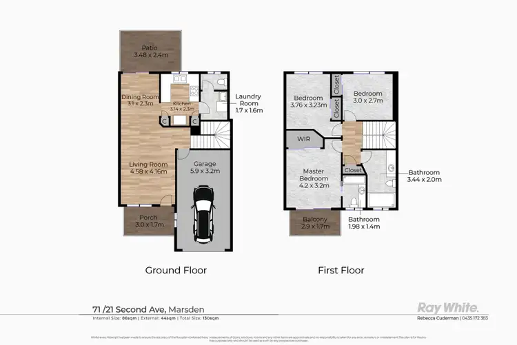 Floorplan of Homely house listing, 71/21-29 Second Avenue, Marsden QLD 4132