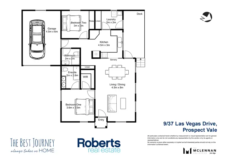 Floorplan of Homely unit listing, 9/37 Las Vegas Drive, Prospect TAS 7250