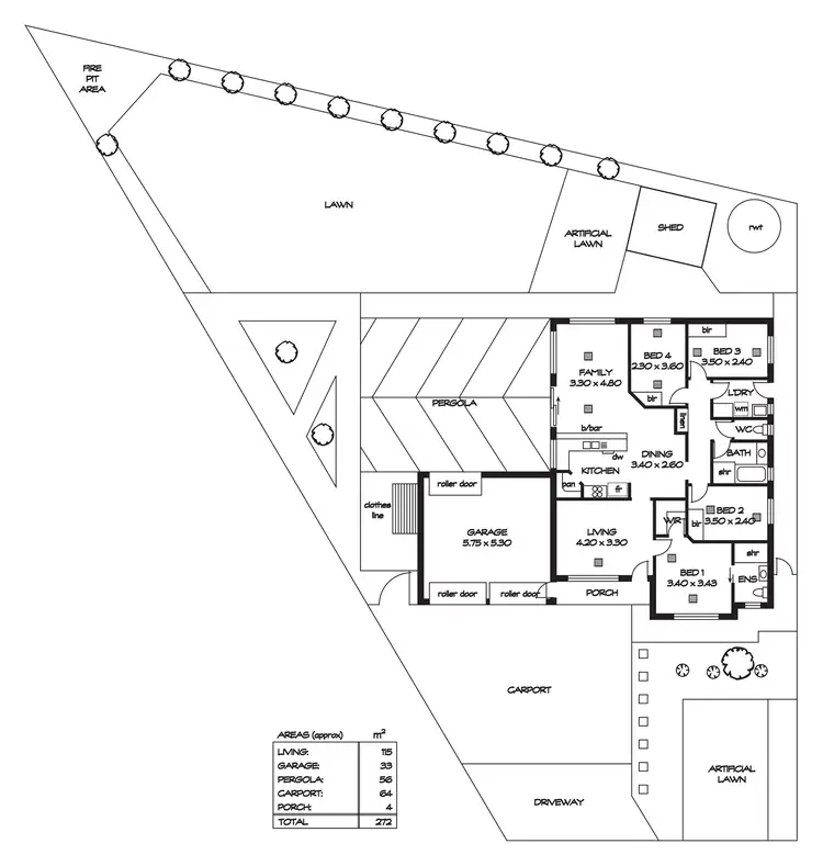 Floorplan of Homely house listing, 20 Banff Street, Burton SA 5110
