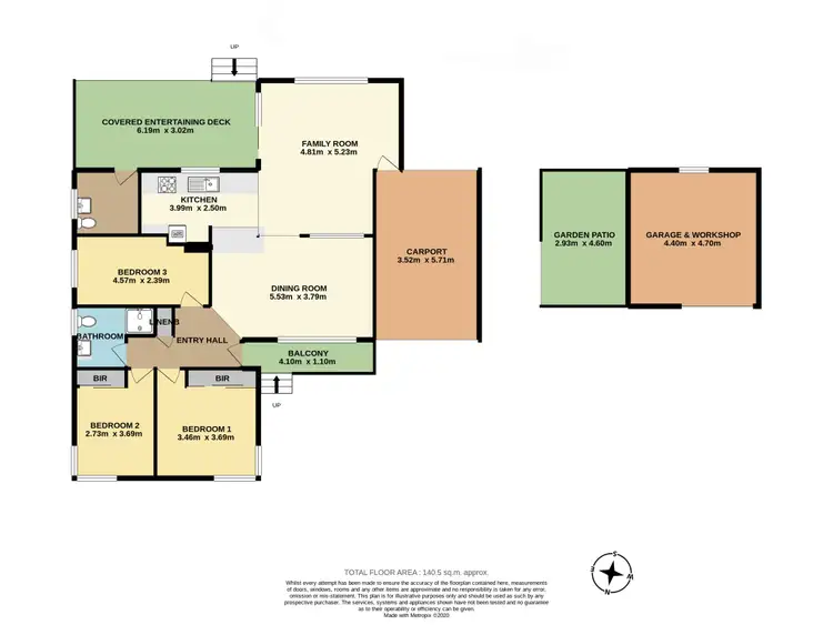 Floorplan of Homely house listing, 107 Panorama Drive, Farmborough Heights NSW 2526